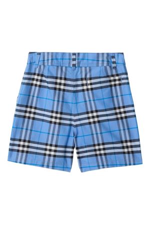 blue cotton shorts BURBERRY KIDS | 8117928C4258